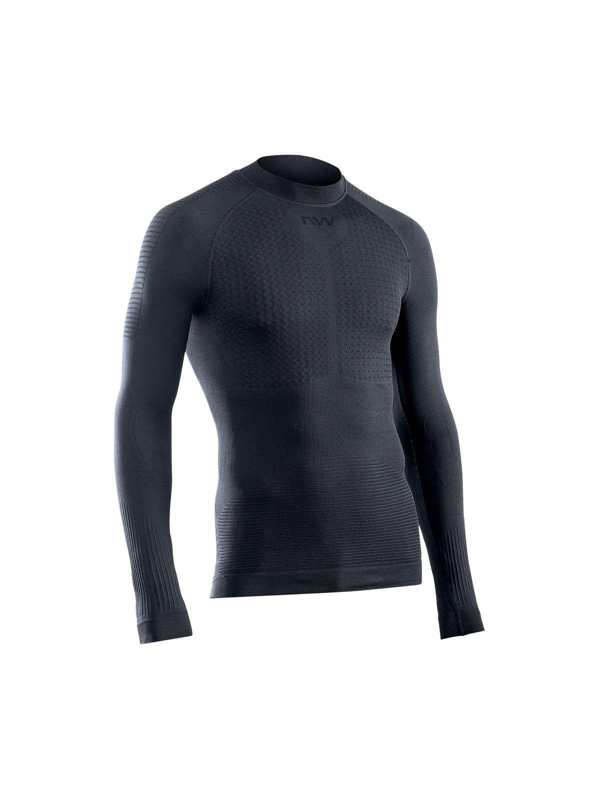 Koszulka rowerowa NORTHWAVE REVOLUTION Base Layer LS - czarny - S/M - Adventure Sports