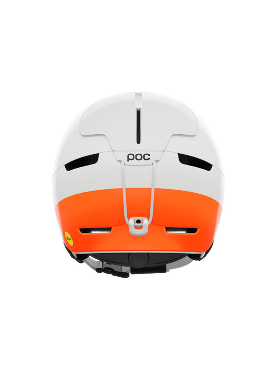 Kask narciarski POC Obex MIPS biało pomarańczowy
