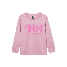 Koszulka dziecięca HELLY HANSEN K Hh Tech Graphic Ls Top różowa
