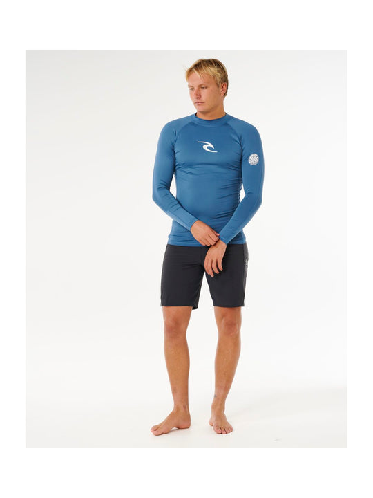 Lycra męska RIP CURL Waves Upf Perf L/S niebieska
