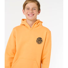 Bluza dziecięca RIP CURL Wetsuit Icon Hood-Kid pomarańczowa
