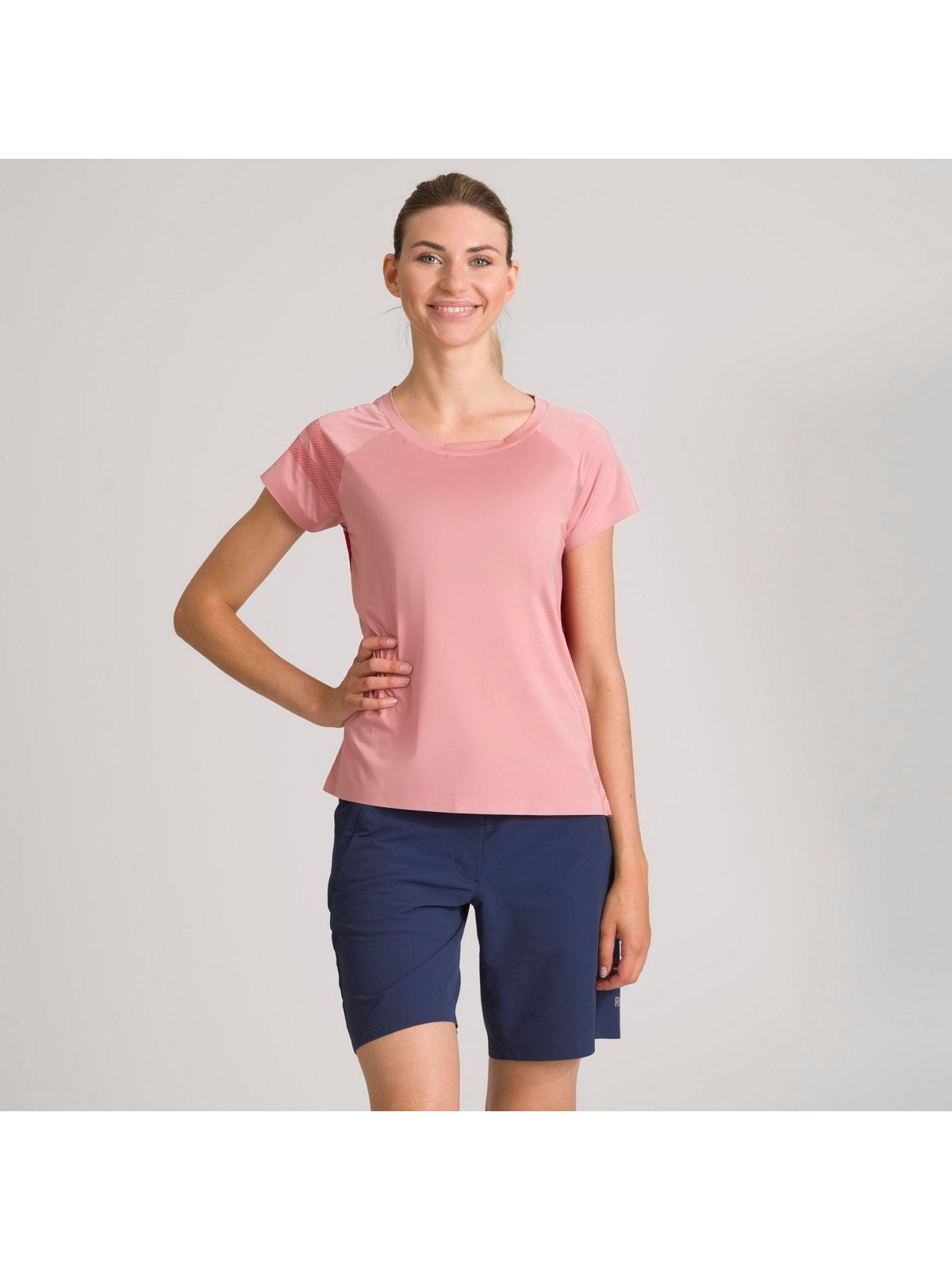 T-Shirt ROSSIGNOL W Tech Light Tee - rozowy - Koszulka - Adventure Sports