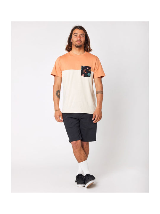 Koszulka RIP CURL Inda Pocket Tee biały - Adventure Sports
