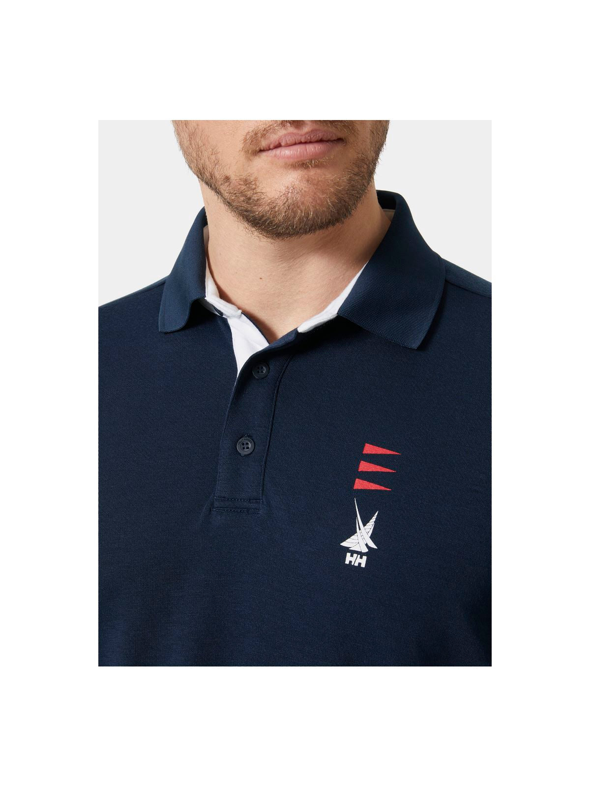 Koszulka HELLY HANSEN Skagerrak Quickdry Rugger granatowy - Adventure Sports