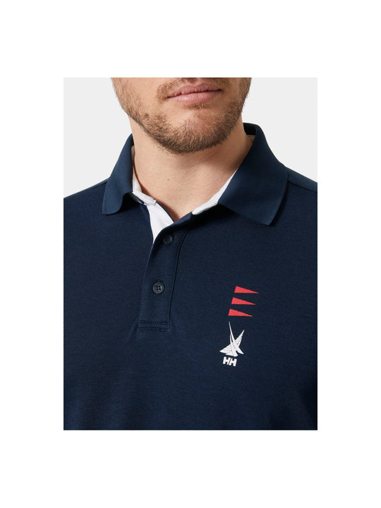 Koszulka HELLY HANSEN Skagerrak Quickdry Rugger granatowy - Adventure Sports
