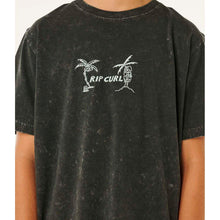Koszulka chłopięca RIP CURL Eternal Shred Wash Tee-Boy czarna
