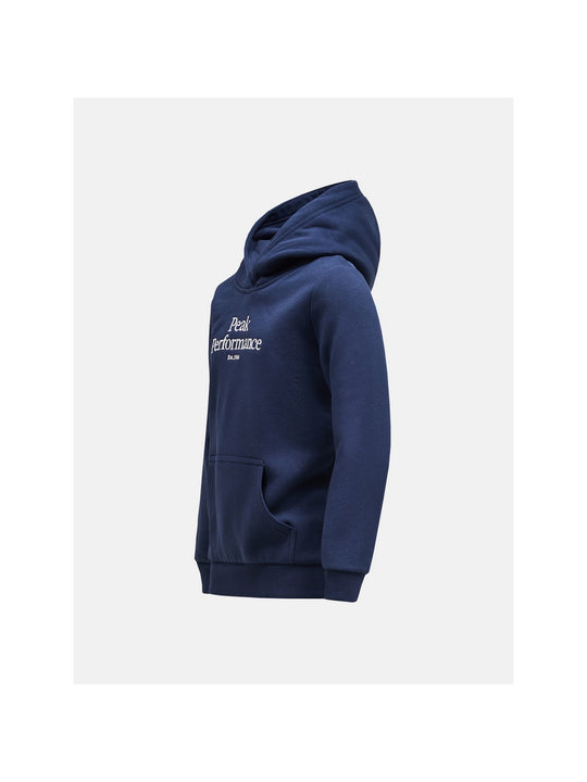 Bluza Peak Performance Jr Original Hood granatowy
