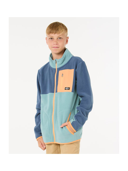 Bluza chłopięca RIP CURL Raw Energy Block Fleece - Boy niebieska
