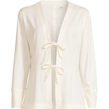 Bluza damska CASALL Studio Cardigan biały - Adventure Sports
