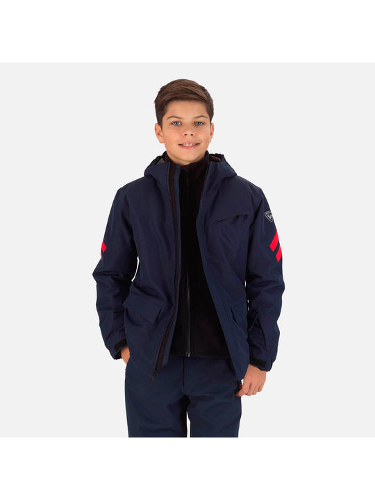 Kurtka ROSSIGNOL Boy React Jkt granatowy - Adventure Sports
