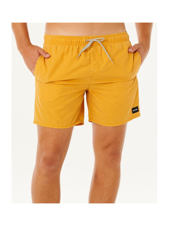 Boardshorty męskie RIP CURL Offset Washed Volley żółte
