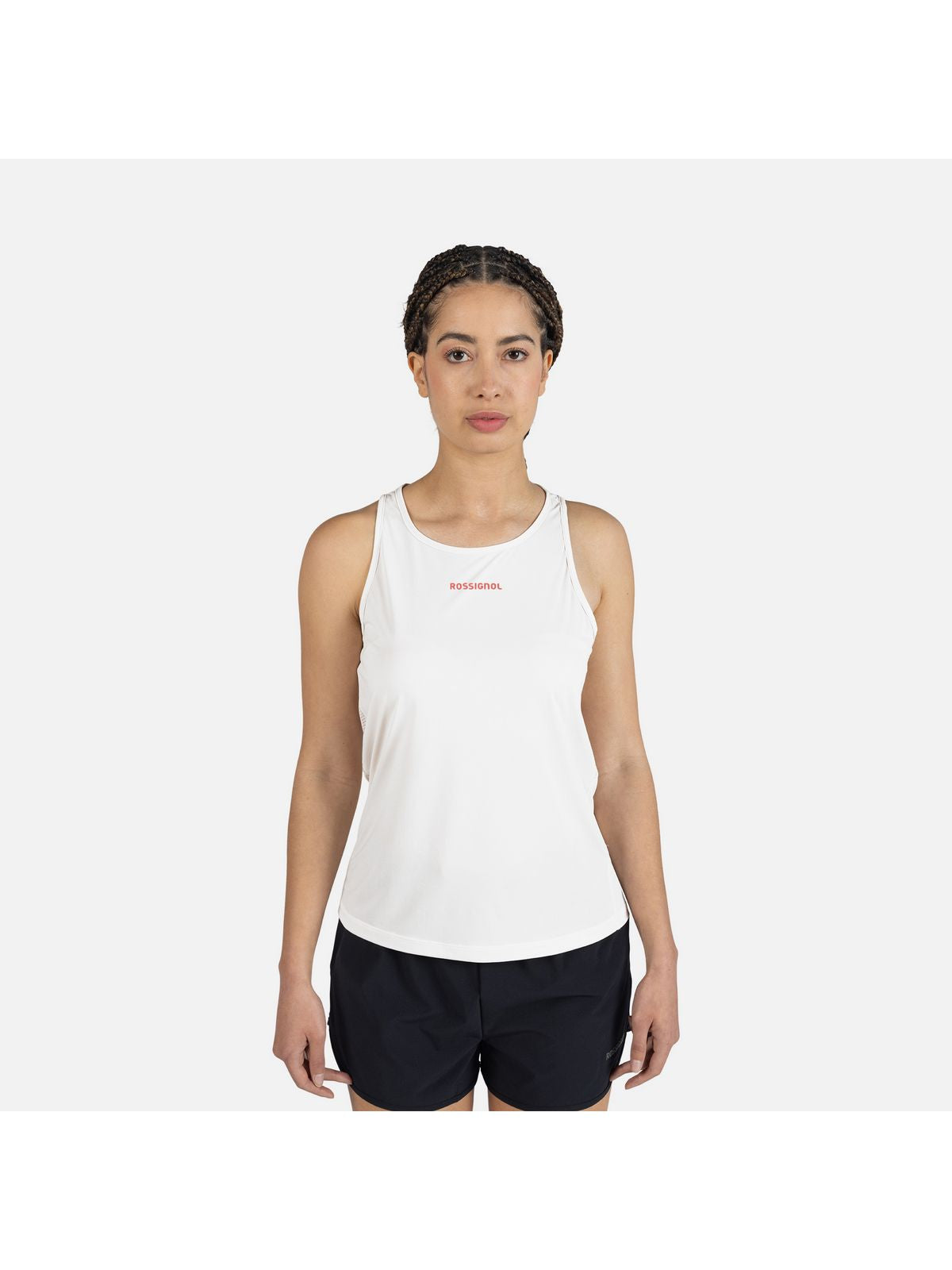 Top do biegania damski ROSSIGNOL W Sidelhorn Tank biały - Koszulka - Adventure Sports