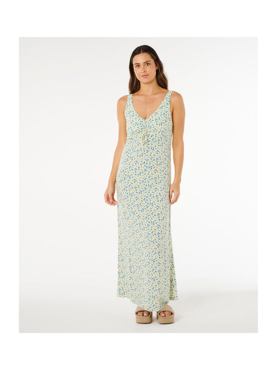 Sukienka RIP CURL Surf Side Maxi Dress żółta
