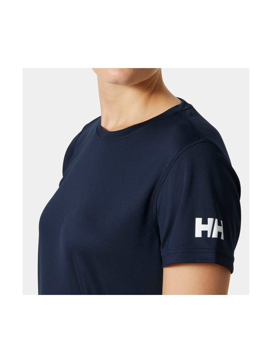 Koszulka damska HELLY HANSEN W HH TECH T-SHIRT 2.0 granatowa
