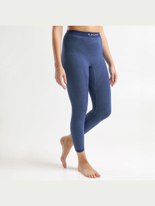 Legginsy damskie UYN W ELEVATYON BIOMORPH UW PANTS LONG kolor fioletowy
