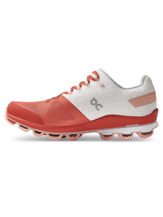 Buty do biegania damskie On W CLOUDSURFER - czerwony
