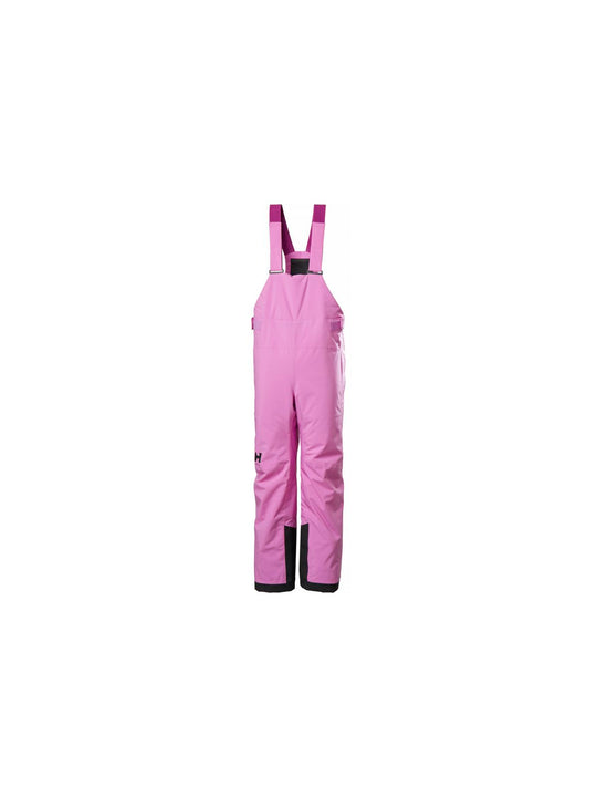 Spodnie narciarskie dziecięce HELLY HANSEN Jr Girl Stellar Bib Pant kolor różowy

