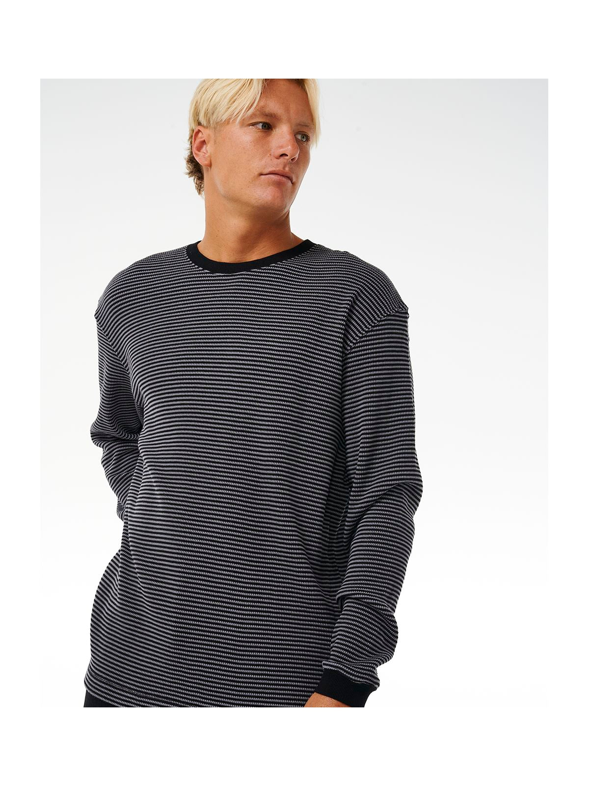 Koszulka RIP CURL Quality Surf Products Ls Tee czarny - Adventure Sports