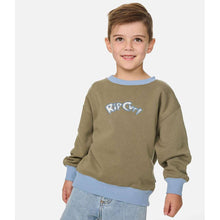 Bluza chłopięca RIP CURL Ride The Wave Crew - Boy zielona
