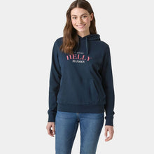 Bluza damska HELLY HANSEN W Core Graphic Hoodie granatowa
