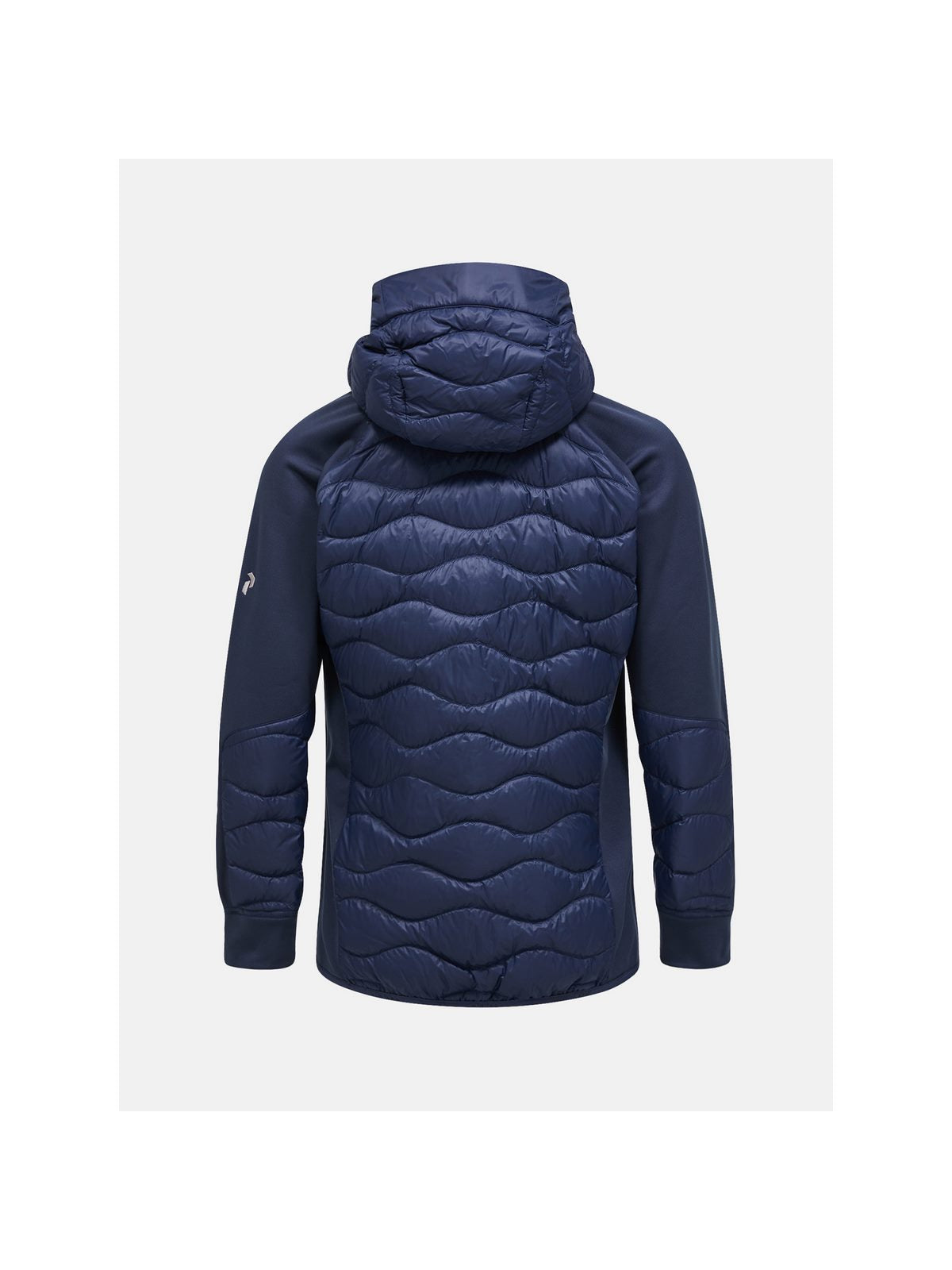 Kurtka puchowa Peak Performance M Helium Down Hybrid Hood granatowy - Adventure Sports