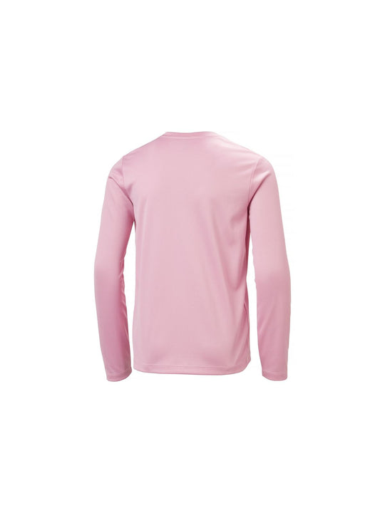 Koszulka dziecięca HELLY HANSEN Jr Hh Tech Ls Crew różowa
