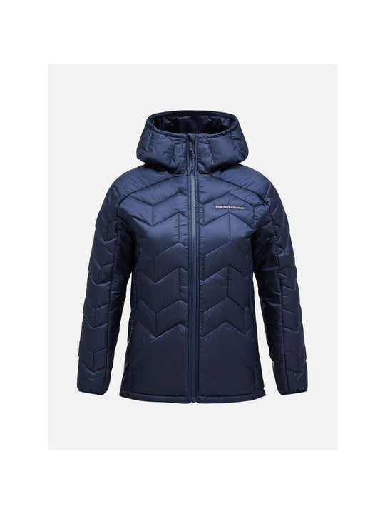 Kurtka zimowa damska Peak Performance W Elevate Liner Hood granatowy - narciarska - Adventure Sports
