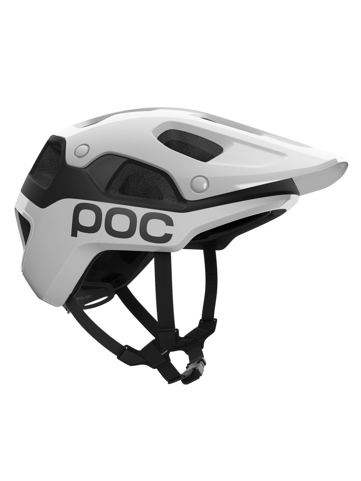 Kask rowerowy POC Cularis Pure biało czarny