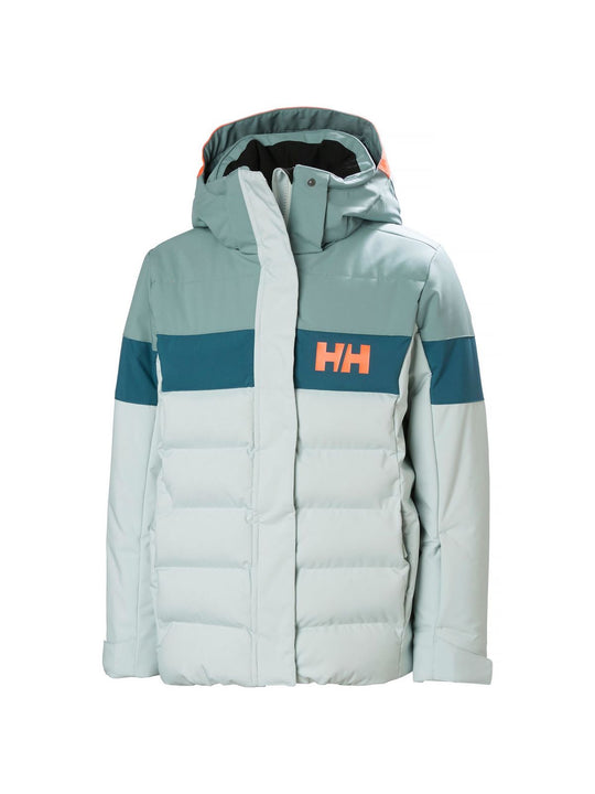 Kurtka narciarska dziewczęca Helly Hansen Jr Diamond Jacket zielony - Adventure Sports
