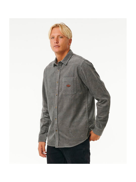 Koszula RIP CURL Classic Surf Cord L/S Shirt szary - Adventure Sports

