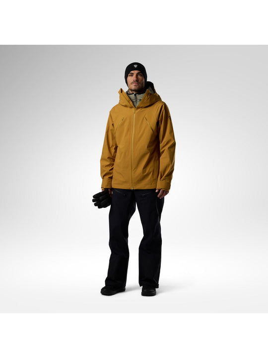 Kurtka narciarska męska ROSSIGNOL M Evader 2.0 3L Shell Jacket brązowa
