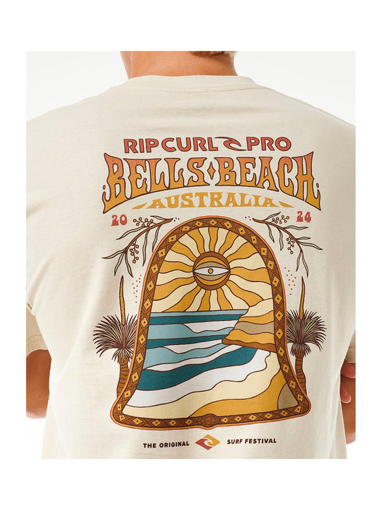 Koszulka RIP CURL Pro 24 Line Up Tee biały - Adventure Sports
