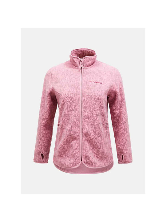 Polar Peak Performance W Pile Zip Jacket brązowy - Bluza - Adventure Sports
