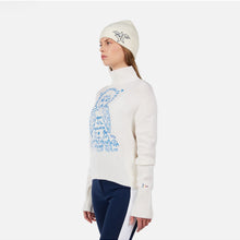 Sweter damski ROSSIGNOL W JCC SNOW ANGELS PULL biały
