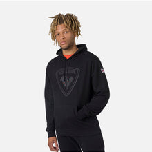 Bluza męska z kapturem Rossignol LOGO SWEAT HOOD FL czarny - Adventure Sports
