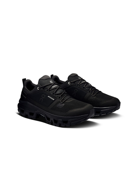 Buty trailowe męskie ON Cloudrock Low WaterProof czarny
