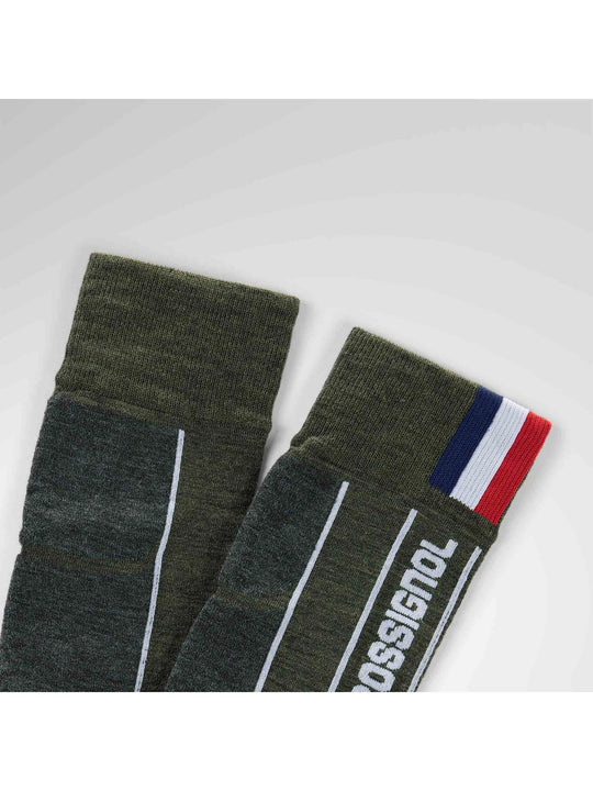 Skarpety narciarskie męskie ROSSIGNOL M Intermediate Ski Socks zielone
