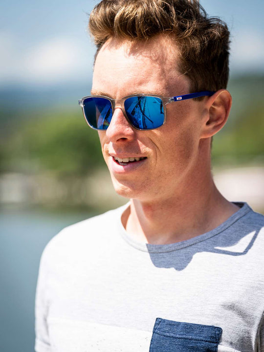 Okulary z polaryzacją JULBO Creek szary/niebieski | Spectron 3 Polarized - M - Adventure Sports
