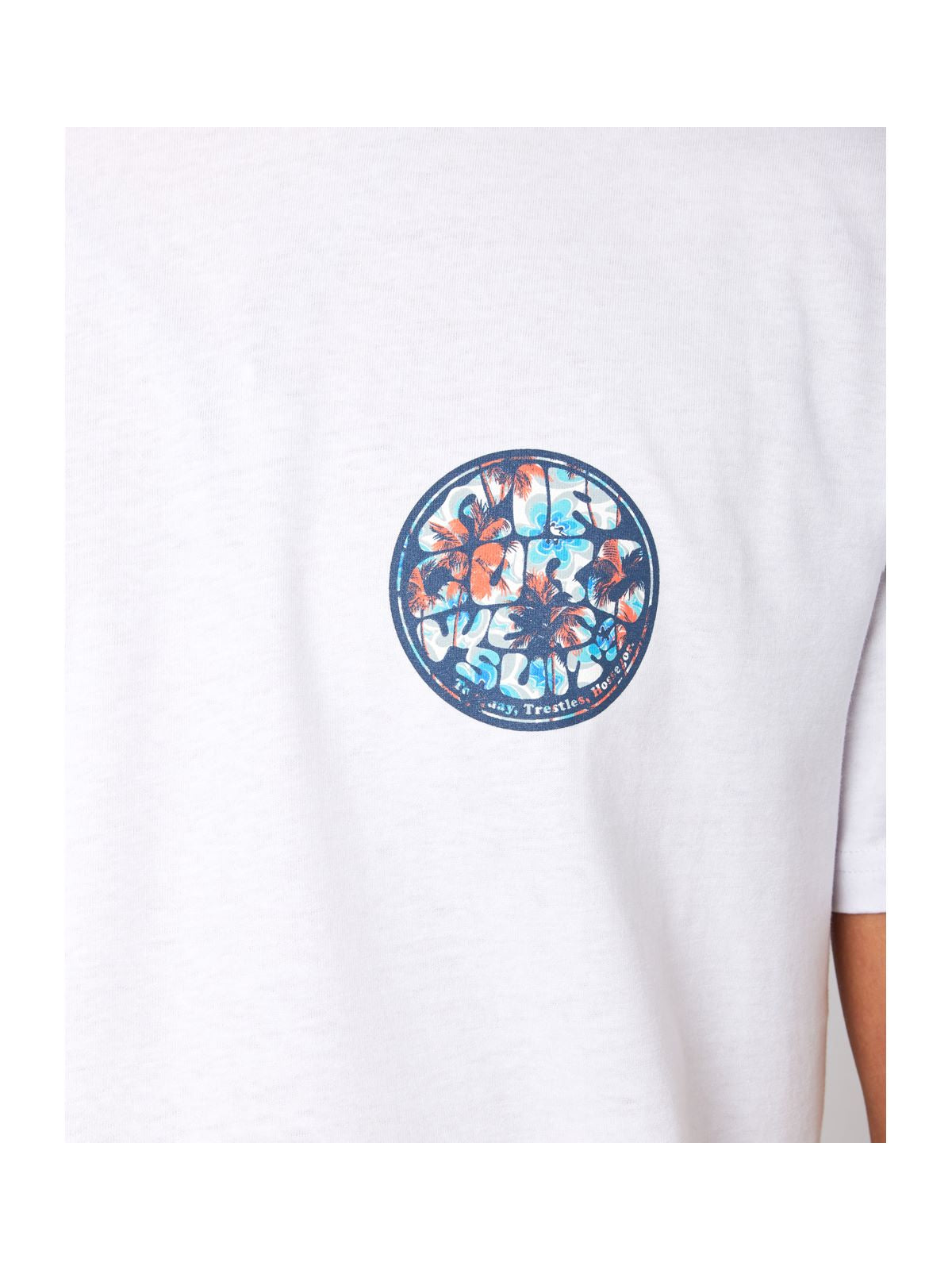 Koszulka RIP CURL Passage Tee biały - Adventure Sports