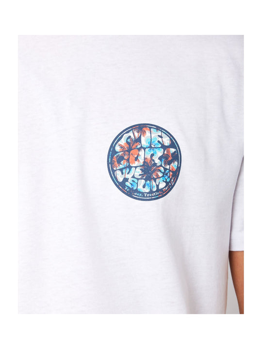 Koszulka RIP CURL Passage Tee biały - Adventure Sports
