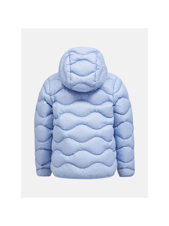 Kurtka Peak Performance Jr Helium Down Hood Jacke niebieski - Adventure Sports

