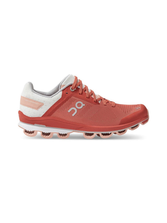 Buty do biegania damskie On W CLOUDSURFER - czerwony
