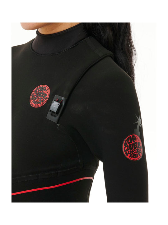 Pianka surfingowa damska RIP CURL Wmns Fbomb Fusion 43Gb Zf czarny - Adventure Sports
