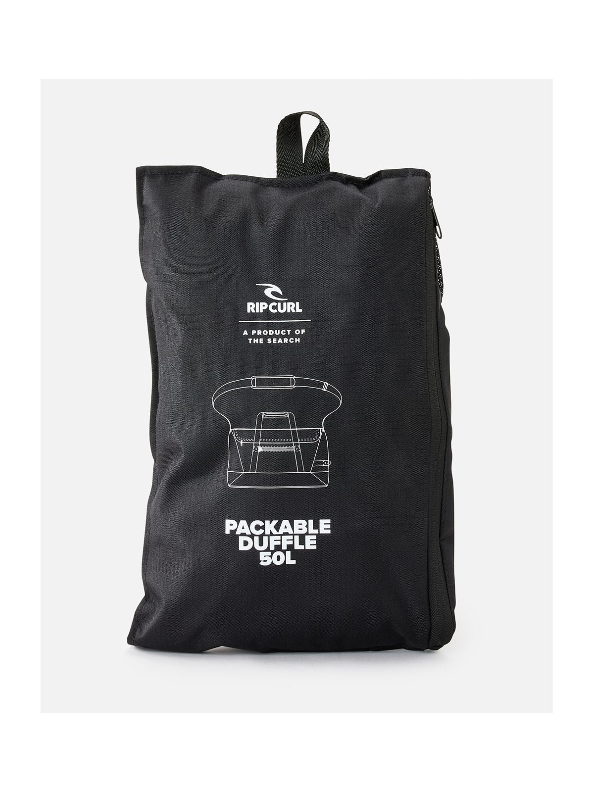 Torba RIP CURL Packable Duffle 50L Icons czarna - TU - Walizka - Adventure Sports