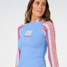 Lycra damska RIP CURL Coastal Instinct Upf Ls Rv niebieska

