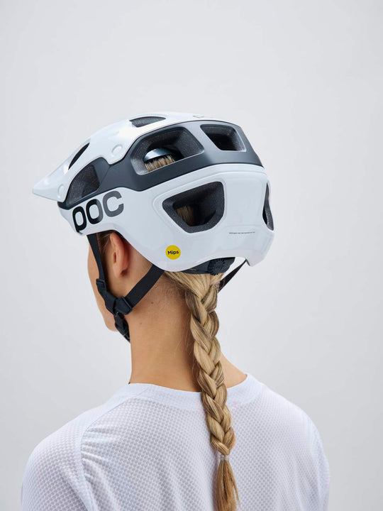 Kask rowerowy POC Cularis Pure biało czarny
