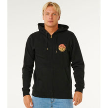 Bluza męska RIP CURL Wettie Passage Icon Zip Thru czarna
