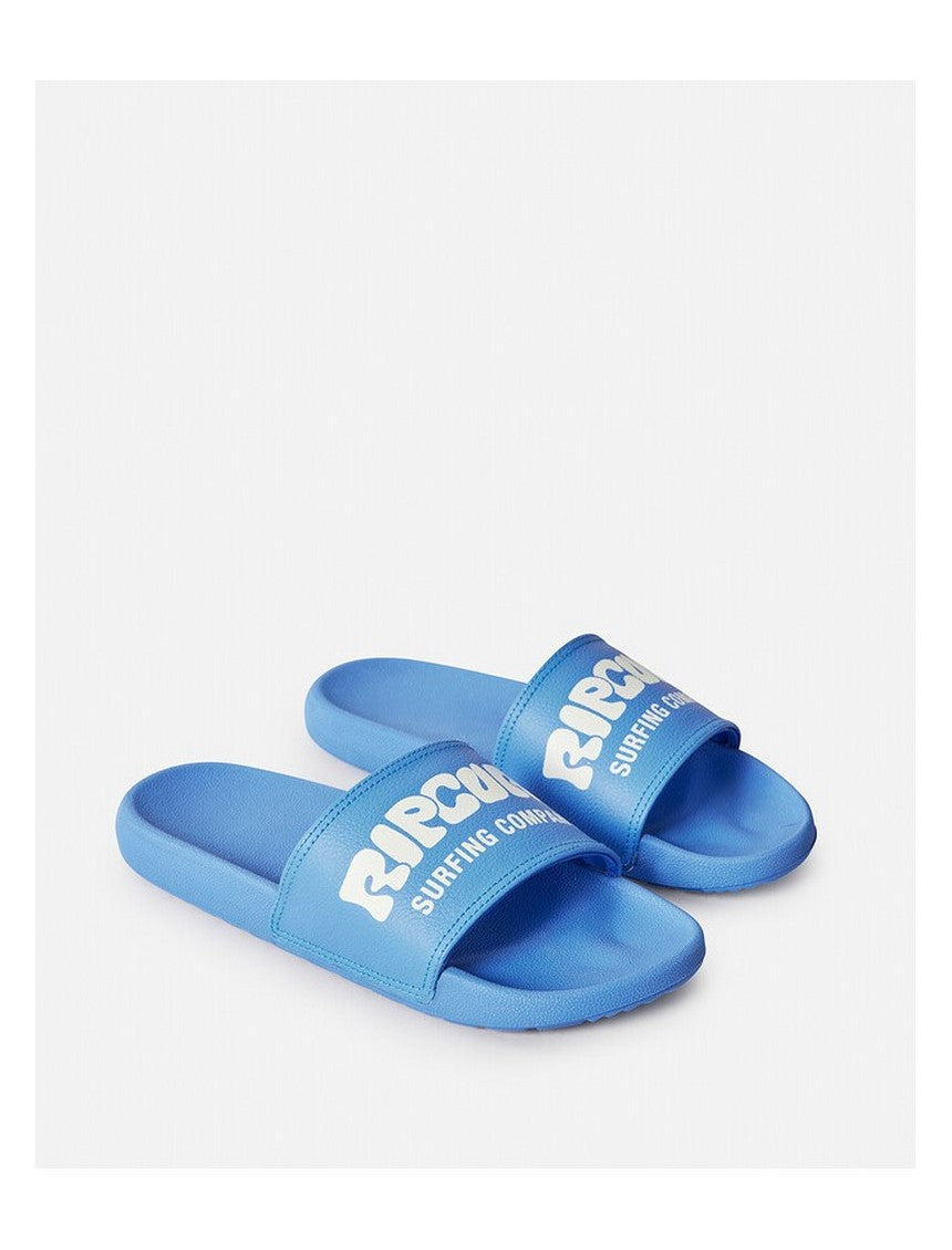 Klapki plażowe dziecięce RIP CURL Icons Bloom Slide-Kids niebieskie