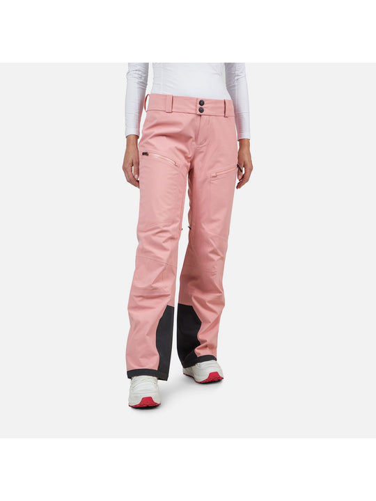 Damskie narciarskie spodnie Rossignol W Skpr 3L Ayr Pant różowe - Spodnie - Adventure Sports
