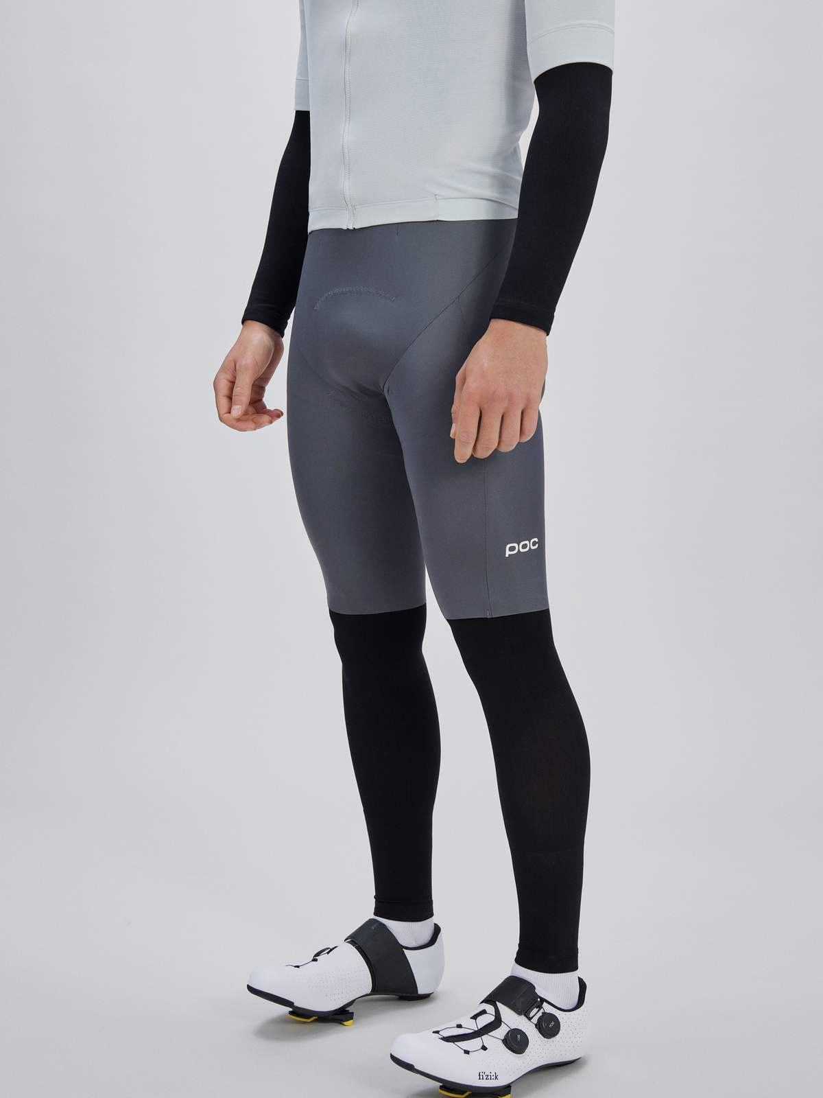 Nogawki rowerowe POC Cadence Leg Warmer czarny